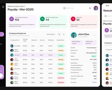 Payroll Management project preview